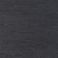 Landsbury Dining Table black pine wood texture with deep grain details.