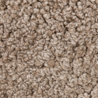 Close-up of taupe shearling fabric texture of the Sawyer Chair.