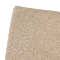 Close-up of the textured Broadway Canvas fabric used in the Sierra Slipcovered Dining Chair.