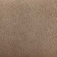 Soft sheepskin texture of the Clover Chair in Camel color, showcasing its plush finish.