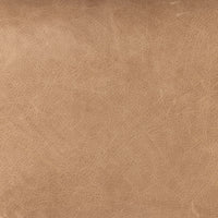 Palermo Nude textured leather swatch showcasing the soft, natural finish of the Remington Chair.