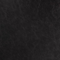 Textured close-up of Sonoma Black leather used in Amato Dining Chair.