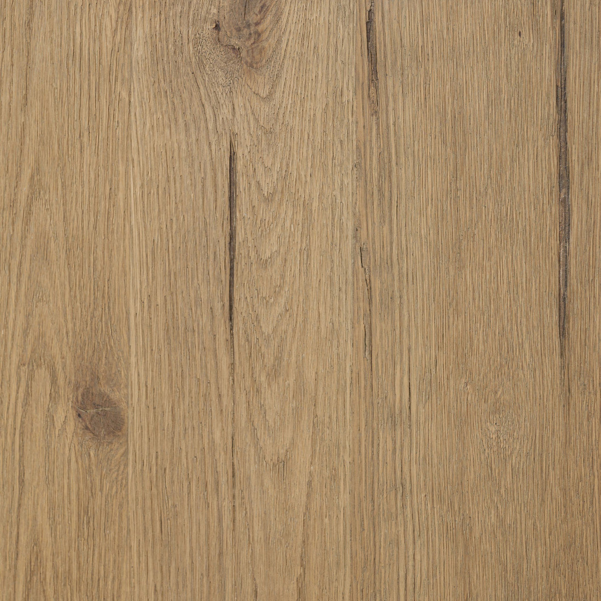 Close-up of the rustic wood finish of the Alden End Table, showcasing its natural grain.