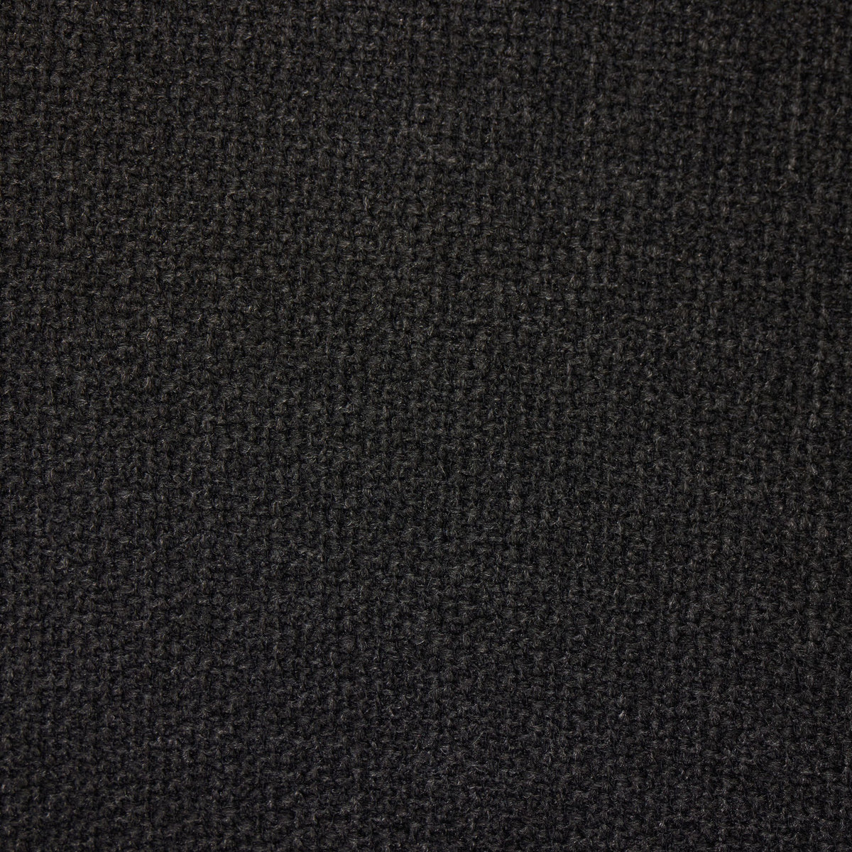 Textured fabric swatch of the Romy Dining Chair in Gibson Black.