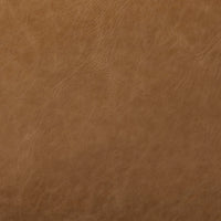 Close-up of Bremen Bar + Counter Stool in Sonoma Butterscotch leather texture.