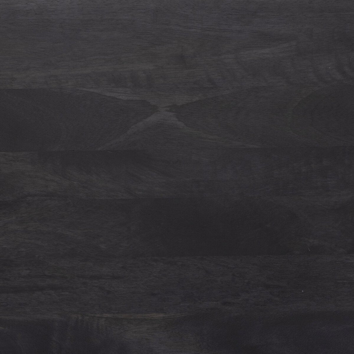 Close-up of the Arden Large Nightstand's rich, dark wood finish highlighting its elegant grain patterns.