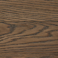 Close-up of the textured surface of Darby Coffee Table in Worn Oak.
