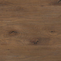 Close-up of Belmont 6 Door Sideboard in weathered oak, showcasing rich wood grain and textures.