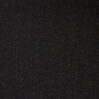 Gibson Black dining armchair showcasing a textured, woven fabric finish.
