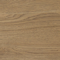 Close-up of the amber oak finish on the Laurent Sideboard, showcasing its rich texture and grain.