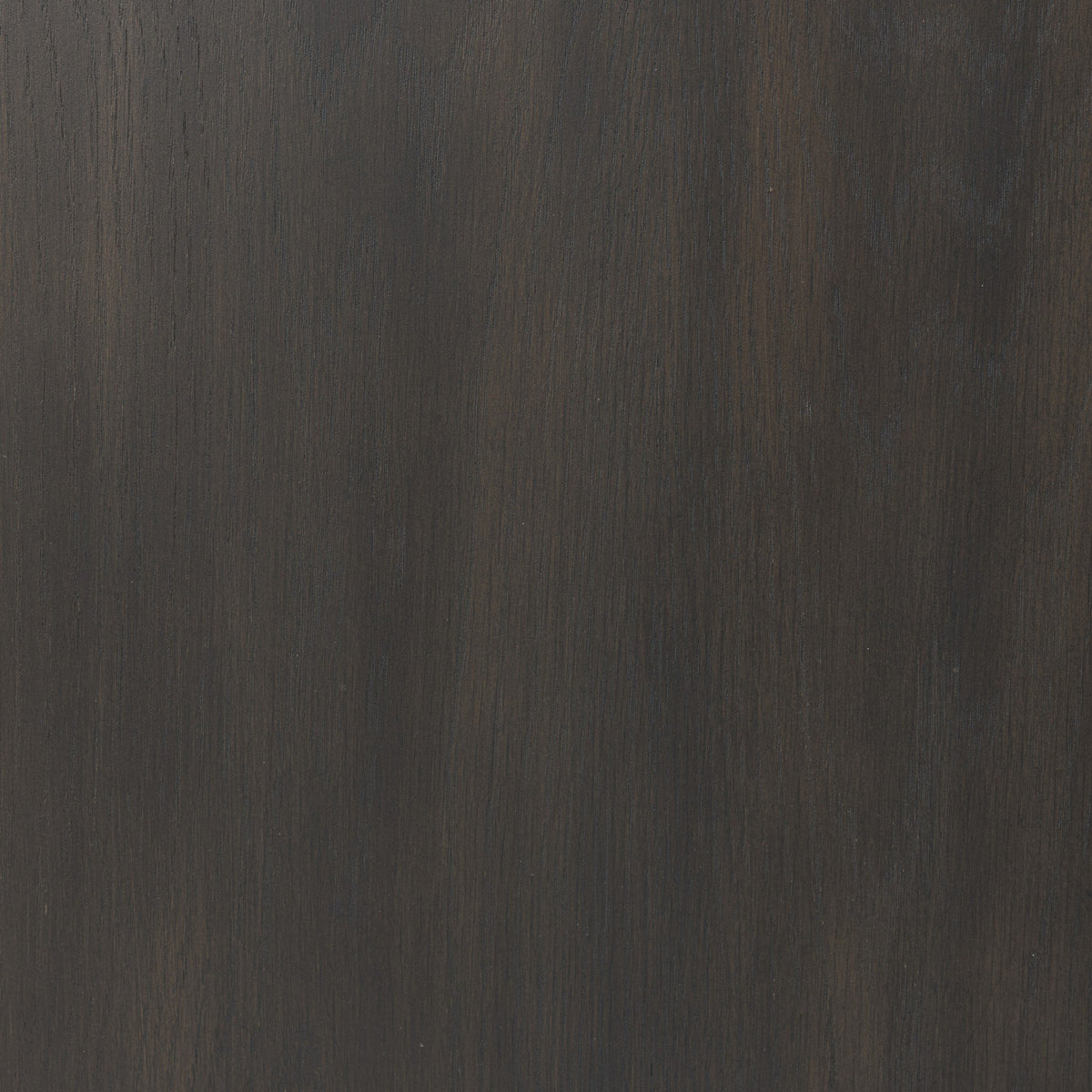 Close-up of the smoked black solid wood finish on Laurent Sideboard.