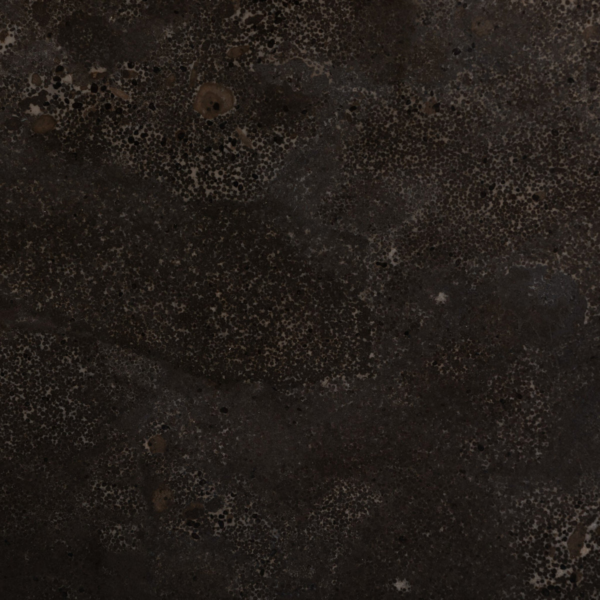 Keller End Table featuring a textured dark surface with unique speckled finish.