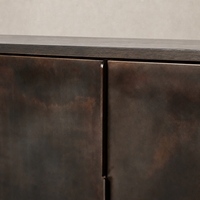 Lazuli Bookcase in Espresso Oak featuring sleek lines and a rich finish.