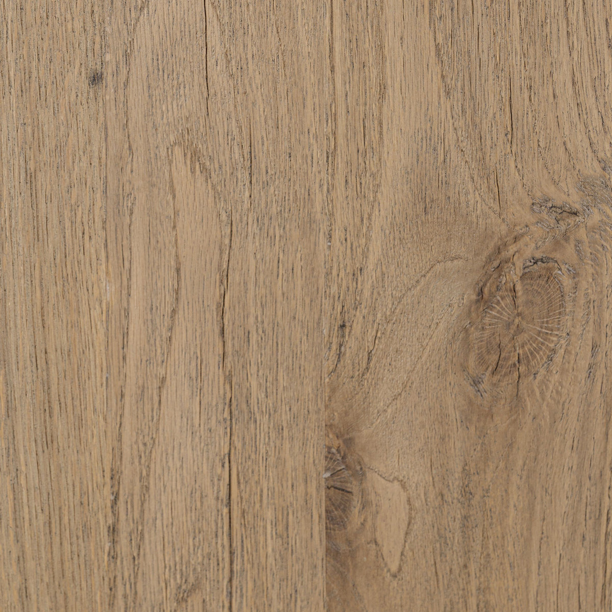 Worn Oak texture detail showcasing natural grain patterns of the Lagos Cabinet.