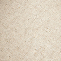 Close-up of textured linen fabric in a neutral cream color.