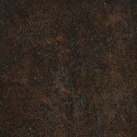 Textured surface of Cade Coffee Table in distressed bronze finish.