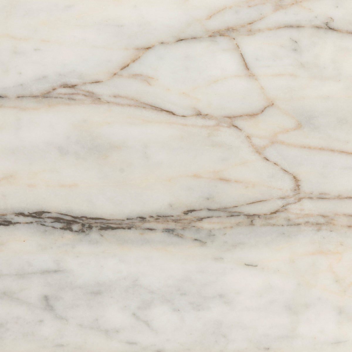 Elegant marble finish of the Soren Nightstand, showcasing beautiful veining and texture.