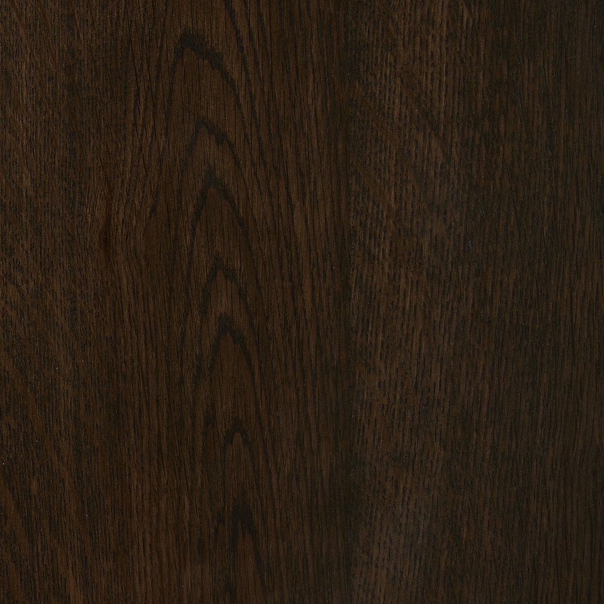 Detail of the rich, dark wood grain on the Zephyr Coffee Table surface.