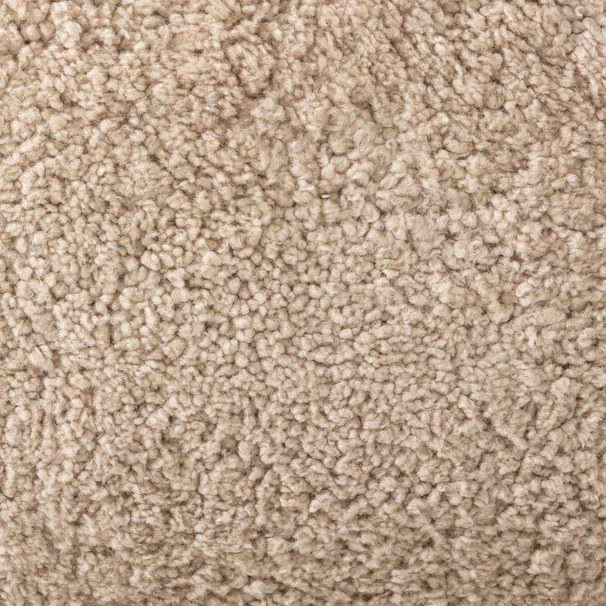 Beige shearling texture of the Elodie Chair, showcasing its soft, cozy surface.