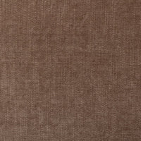 Detail of the Cannes Accent Bench showcasing its rich brown fabric texture and subtle sheen.