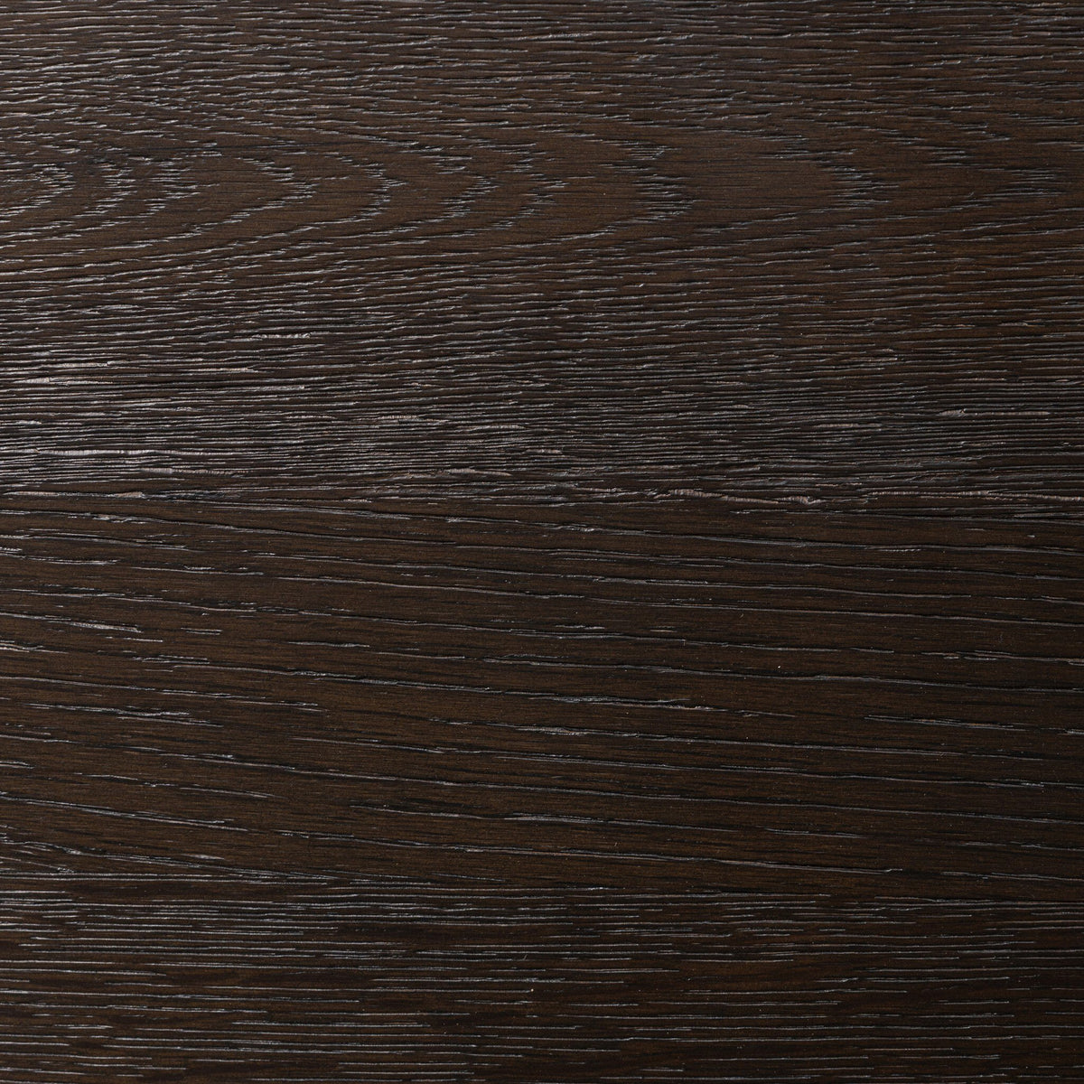 Smoked Black Resawn Oak texture showcasing the rich grain of the Cedar Rotating Desk.
