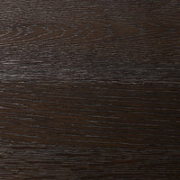 Smoked Black Resawn Oak texture showcasing the rich grain of the Cedar Rotating Desk.