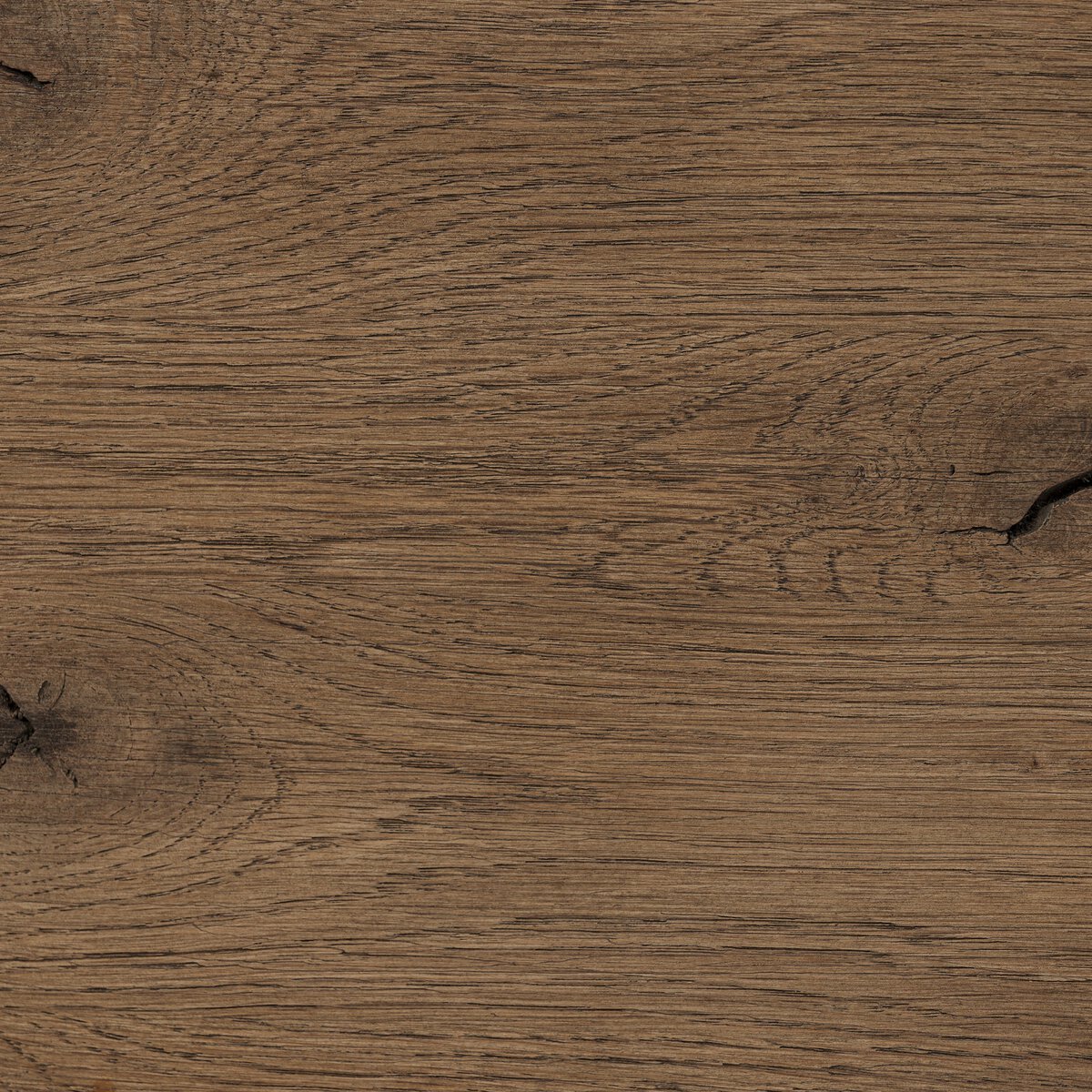 Detail of the Drift Nesting End Table showcasing its rich, textured wood grain and rustic finish.