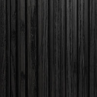 Close-up of the textured finish of the Beatrix Cabinet in cerused black oak.