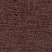Fringe ottoman in Laughlin Plum featuring a textured fabric surface.