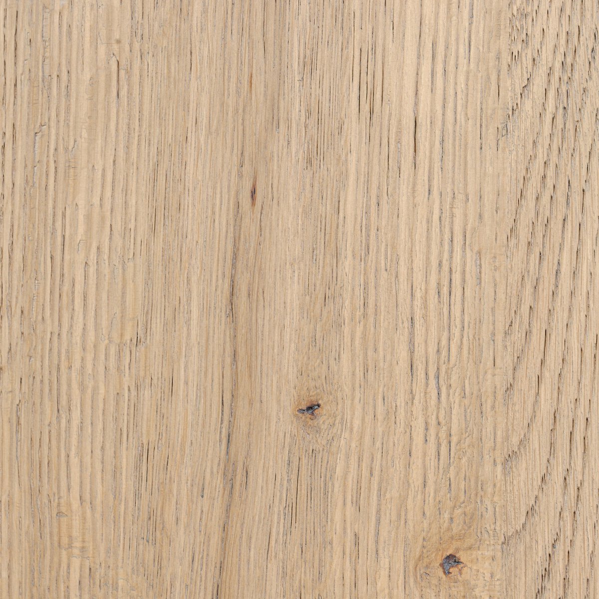 Close-up of the Arcadia Cabinet's natural wood finish, highlighting its unique grain and texture.