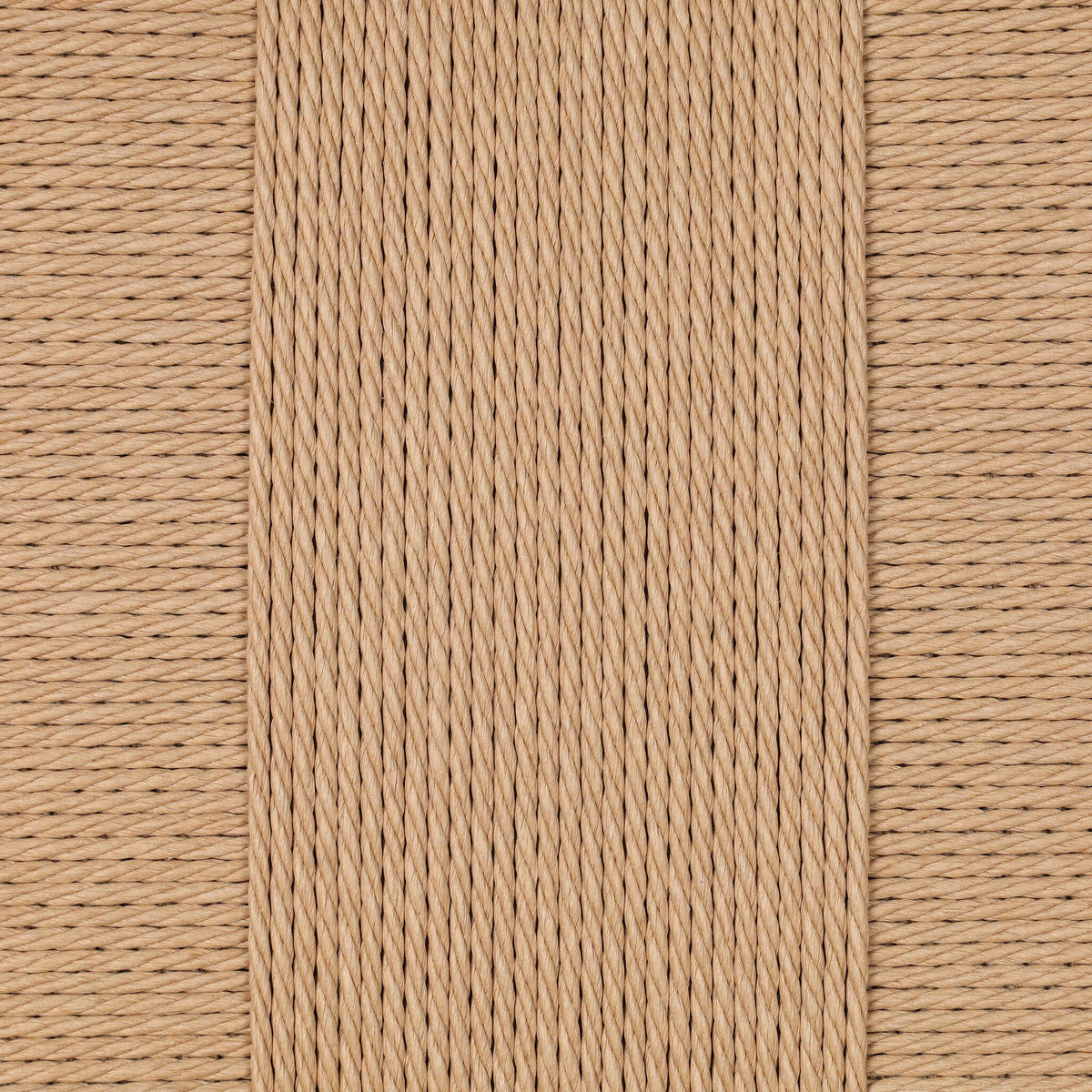 Close-up of Kauri Bar + Counter Stool fabric in Maestro Camel, showcasing its textured weave.