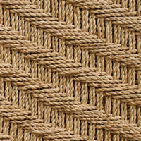 Textured lynchart sand weave showcasing the material of the Seoul Bar + Counter Stool.