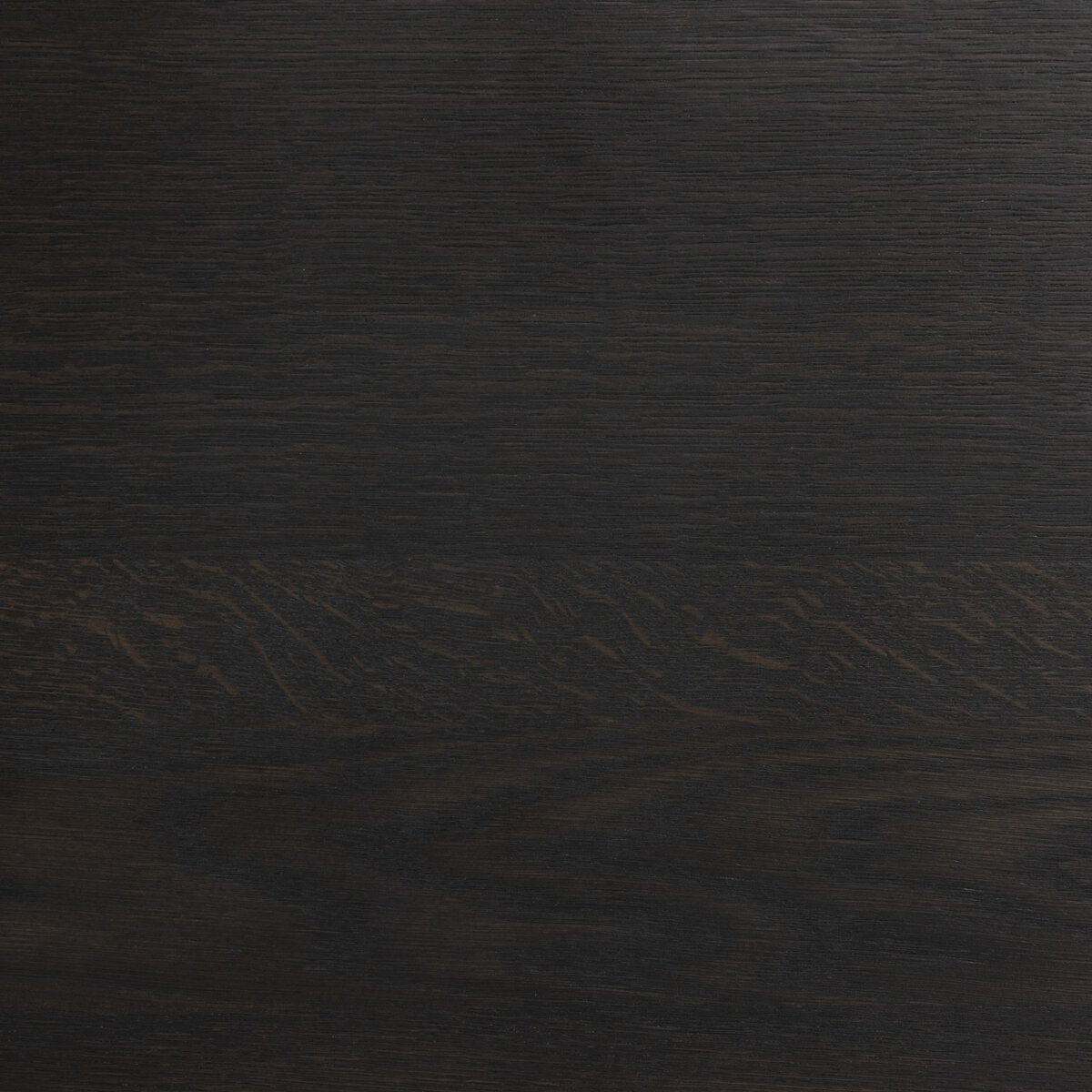 Detail of the Lazuli Sideboard showcasing its rich, dark wood grain and smooth finish.