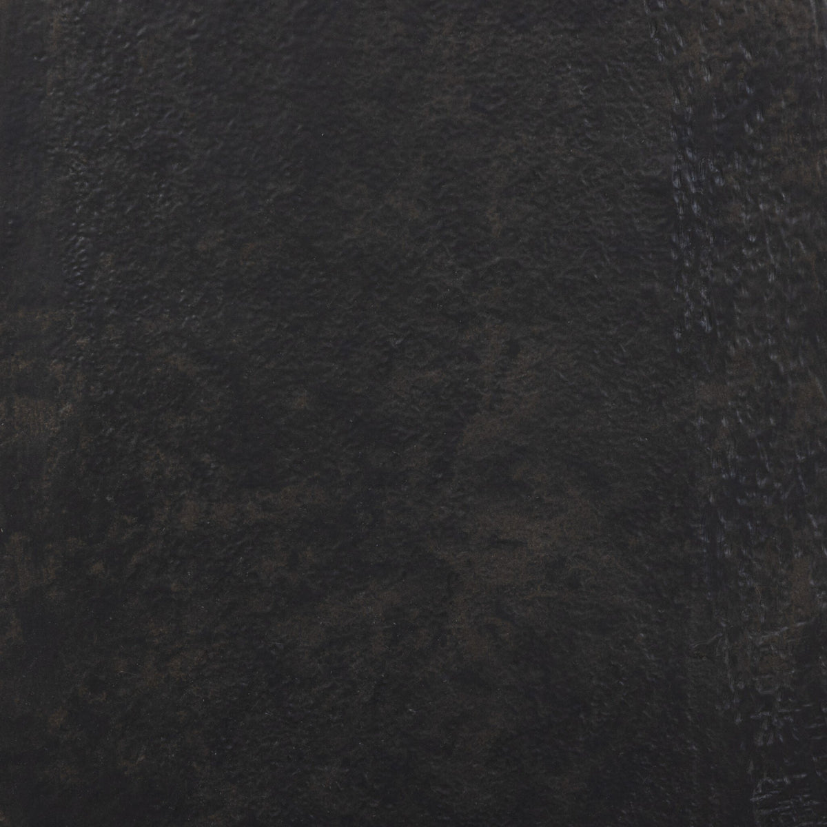 Close-up of the textured black finish on the Bianca End Table.