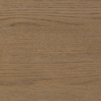 Felix Small Cabinet in drifted oak showcasing a textured wood grain finish.