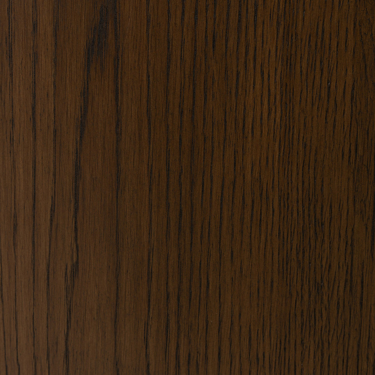 Misha Swivel Chair in Laughlin Cafe showing rich, dark wood grain texture.
