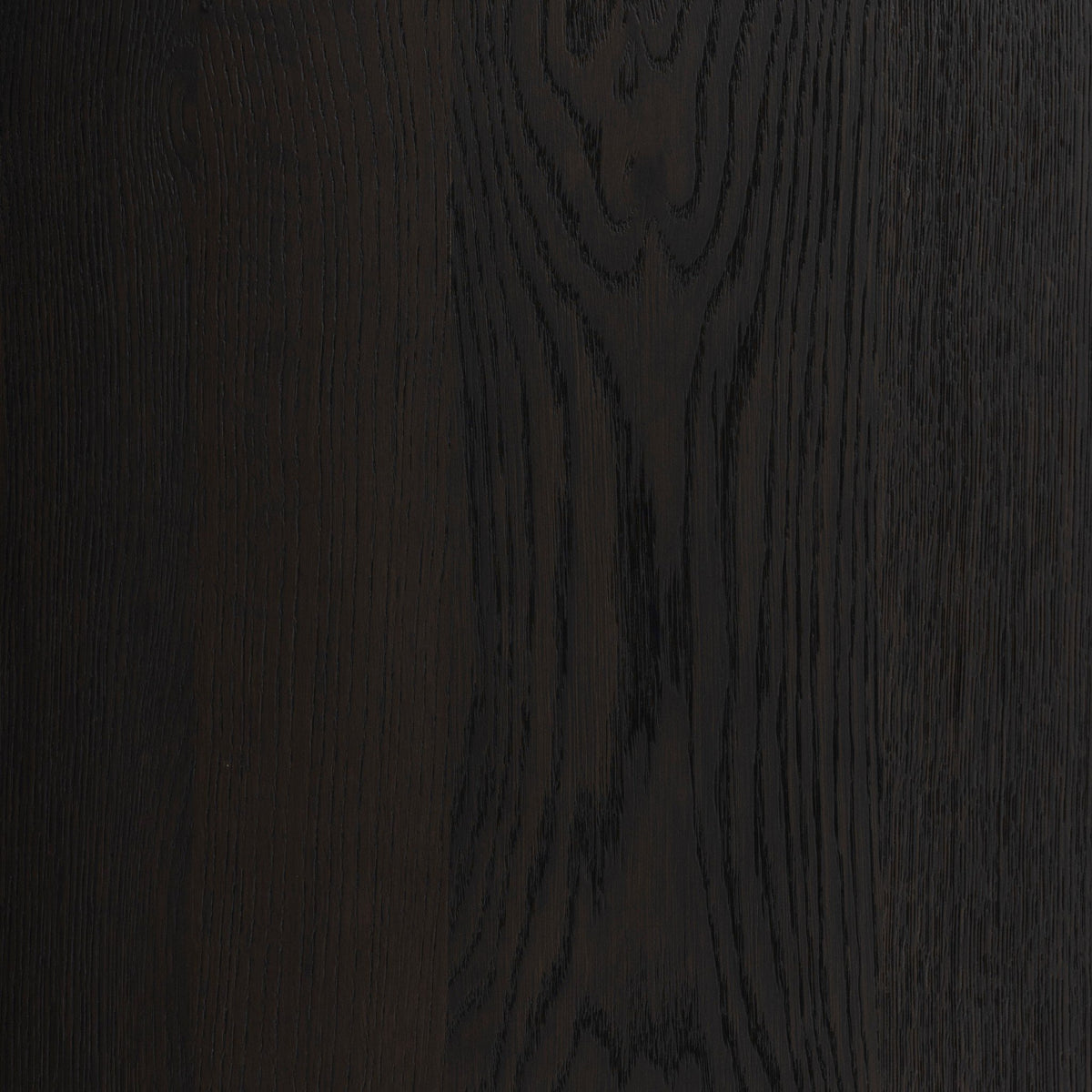 Espresso Oak finish of the Lazuli Small Cabinet showcasing a rich wood texture.