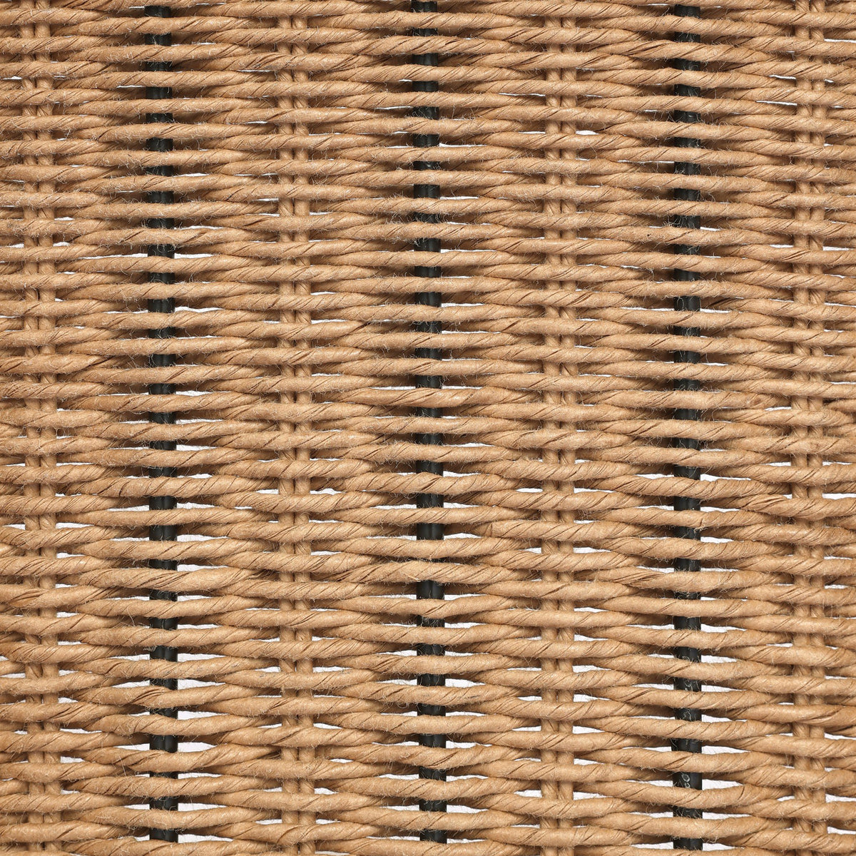 Savile Flax dining chair seat featuring woven texture and natural fibers.