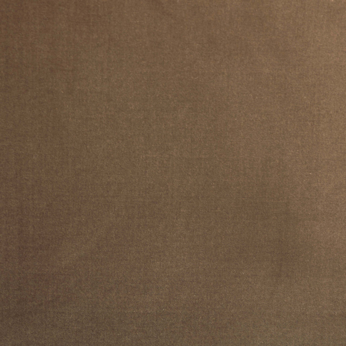 Surrey Fossil accent stool featuring soft, textured fabric in a rich brown hue.