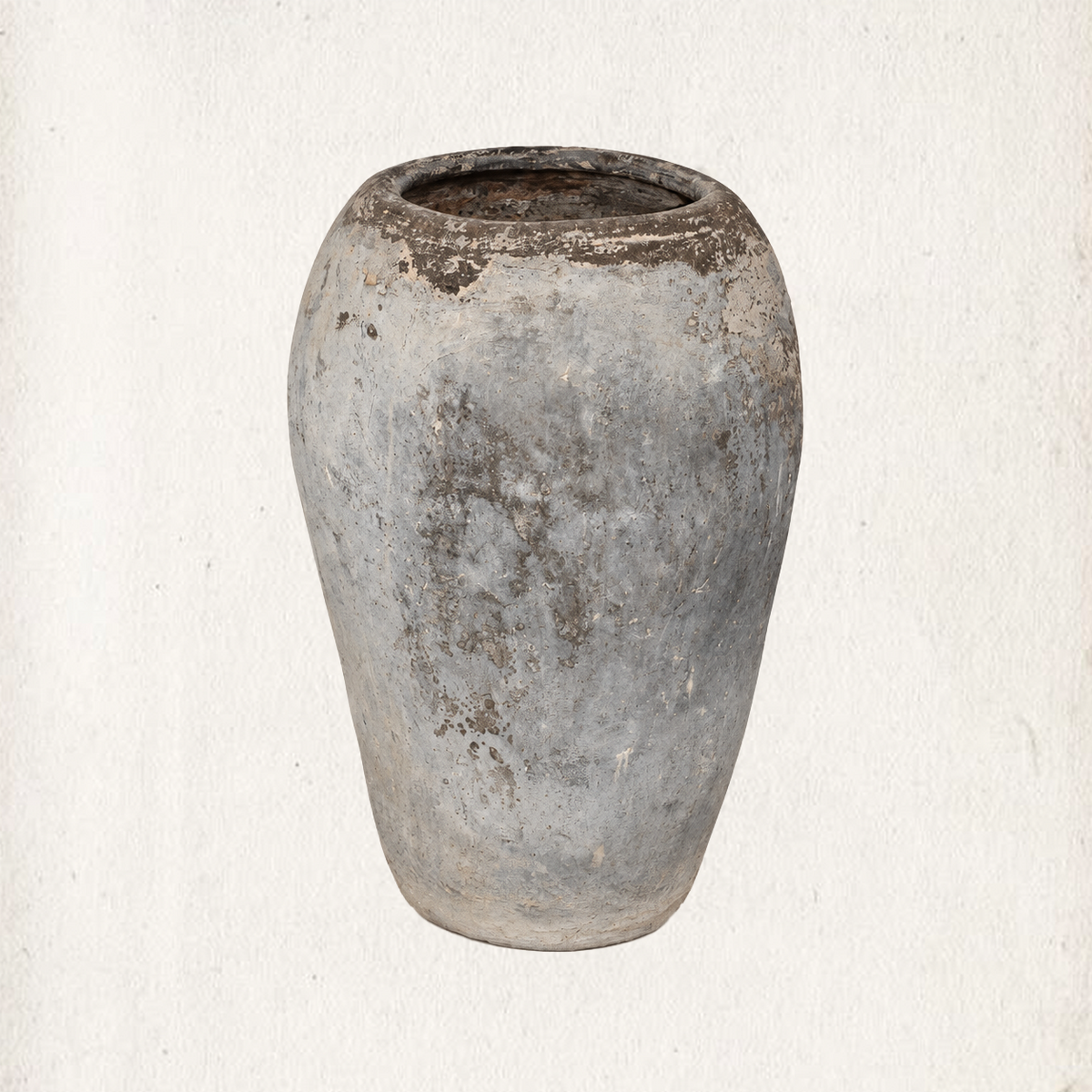 Weathered Clay Urn