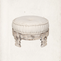 Indy Vintage Chakki Ottoman