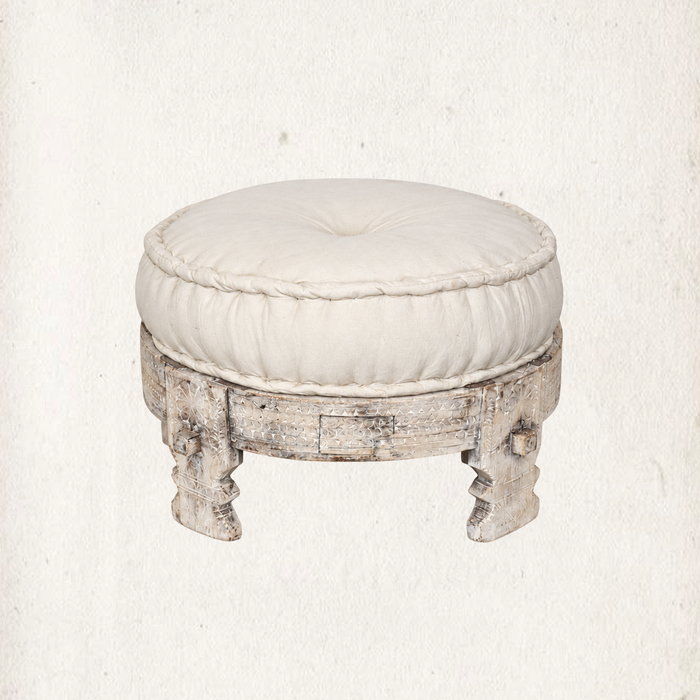 Indy Vintage Chakki Ottoman