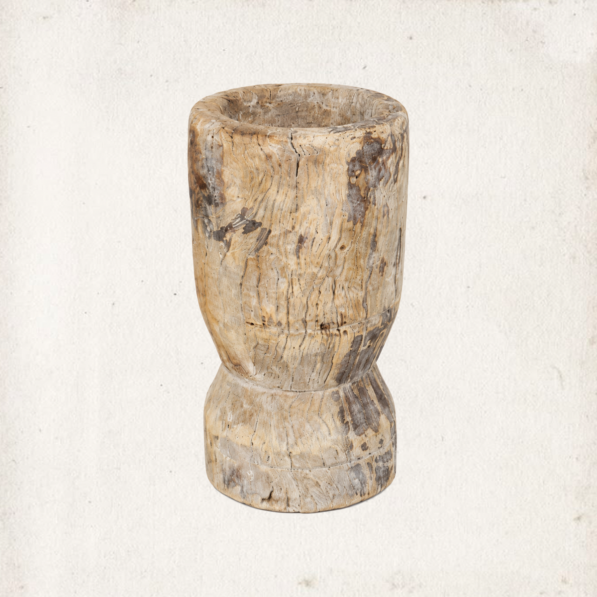 Vintage Grain Mortar Planter