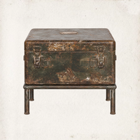Vintage Binocular Box on Stand