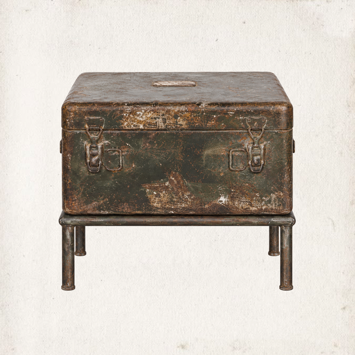 Vintage Binocular Box on Stand