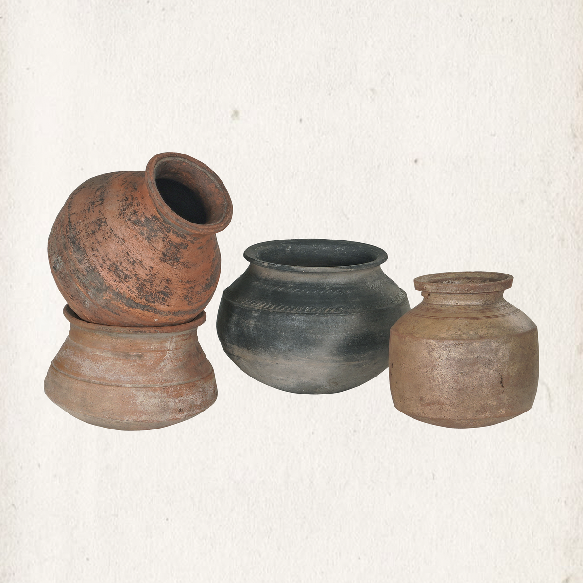 Village Clay Pot