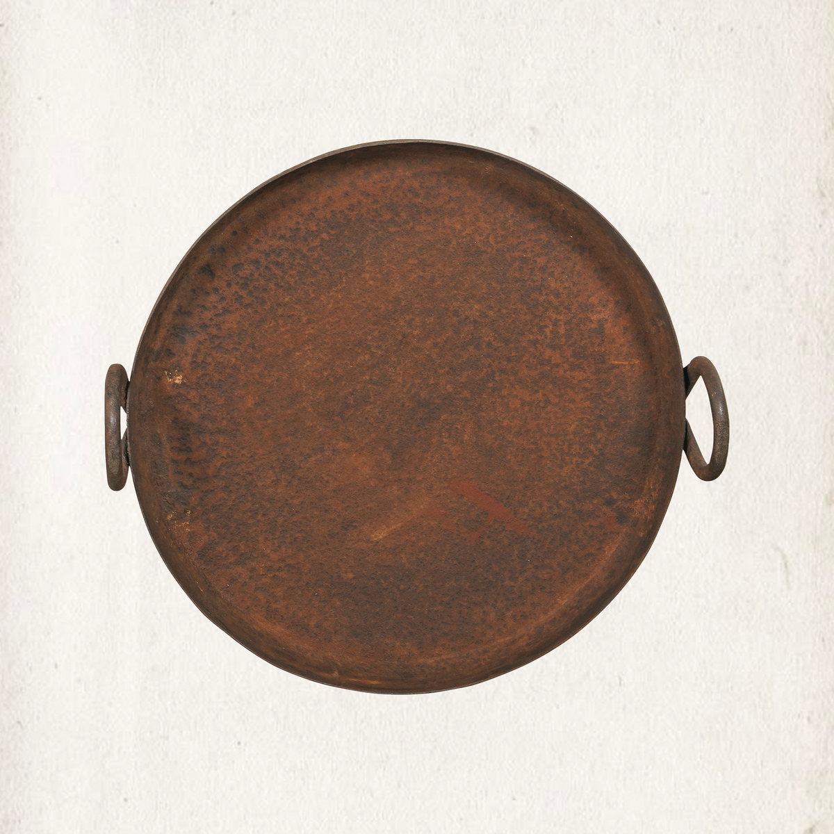 Vintage Iron Tawa Kadai Tray