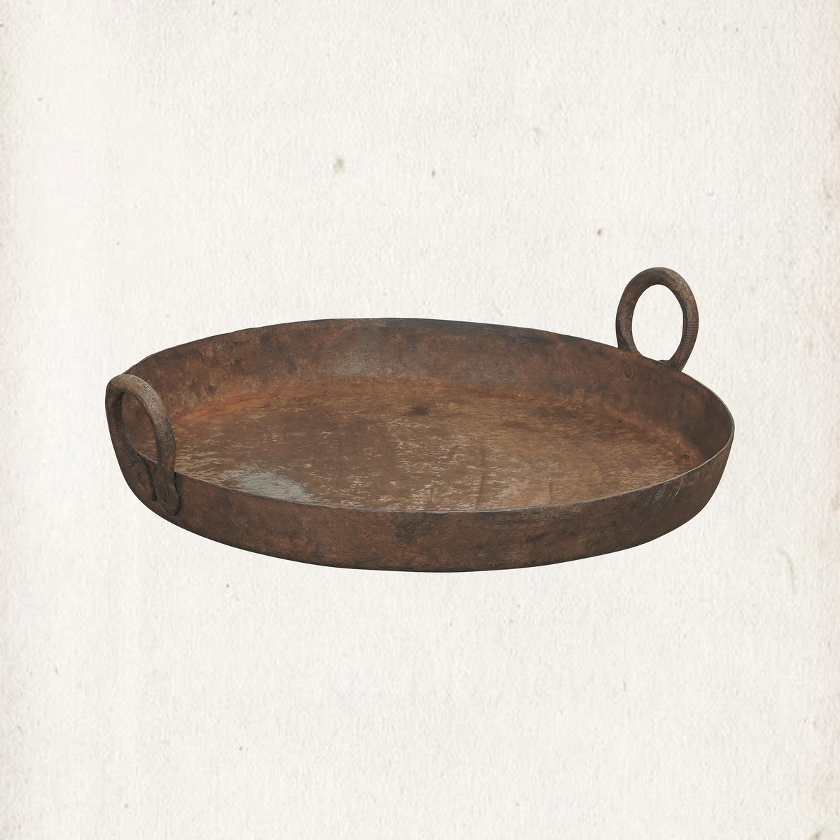 Vintage Iron Tawa Kadai Tray