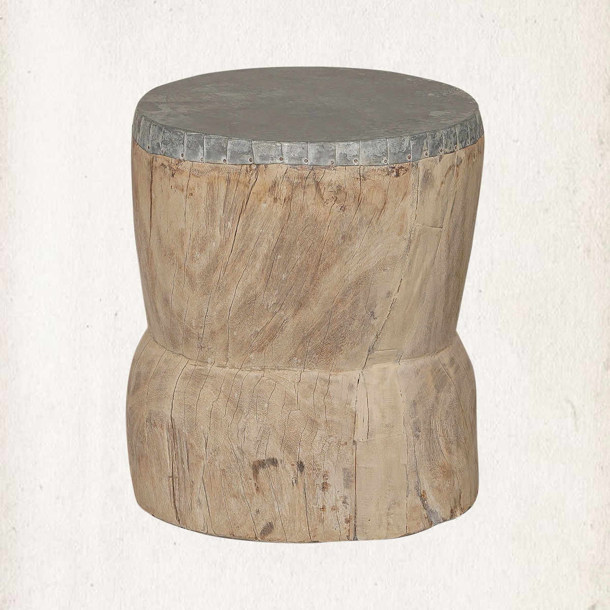 Grinding Stool Side Table, Small