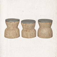 Grinding Stool Side Table, Large